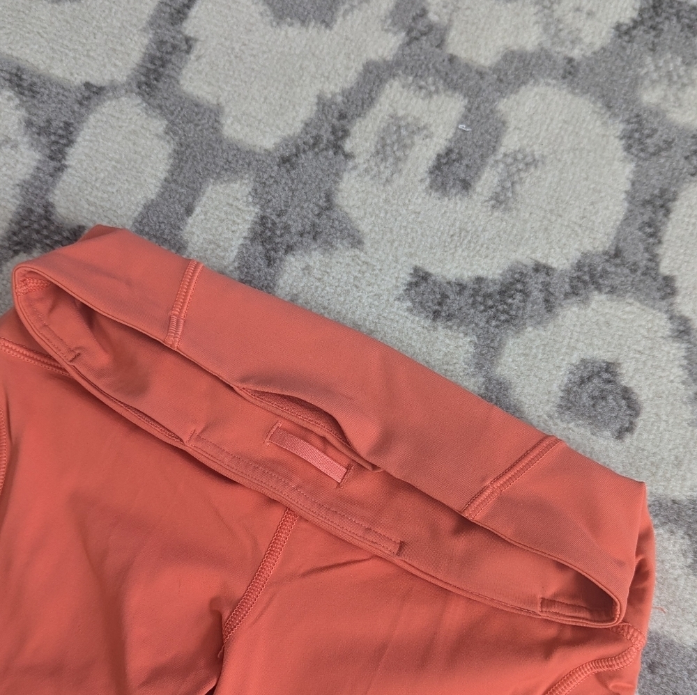 Lululemon Sun Runner Crop 17" Melon Size 4 - Picture 5 of 9